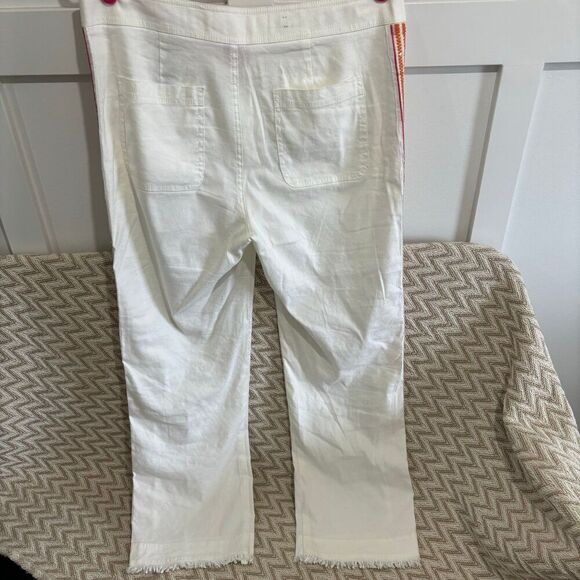 Trina Turk X INC Embroidered Linen Blend Pants - Picture 6 of 12